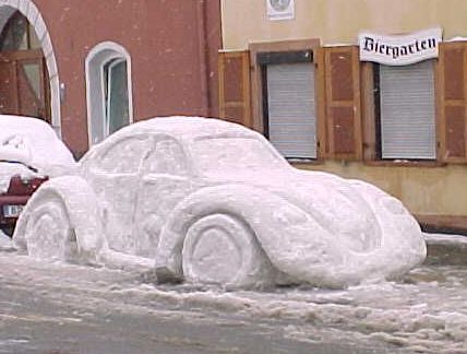 Ein eiskalter Käfer dank Wette und Glühwein | vw-bulli.de